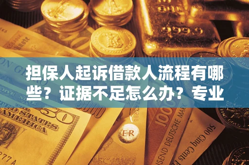 济南担保人起诉借款人流程有哪些？证据不足怎么办？专业律师解答