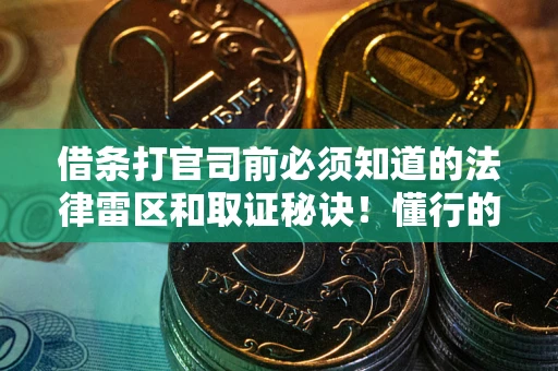 济南借条打官司前必须知道的法律雷区和取证秘诀！懂行的人已经留好这些证据