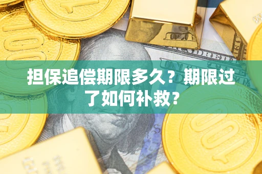 济南担保追偿期限多久？期限过了如何补救？