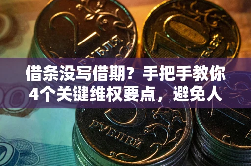 济南借条没写借期？手把手教你4个关键维权要点，避免人财两空