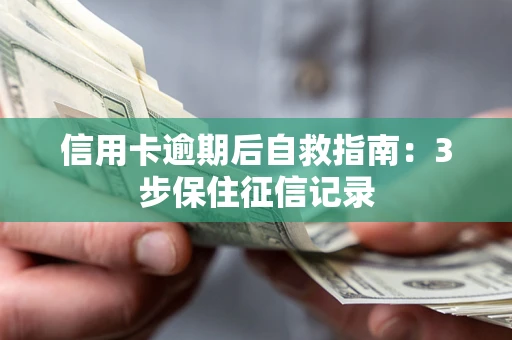 济南信用卡逾期后自救指南：3步保住征信记录